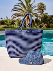 Seaspray Blue Jade Metallic Cap - Image 5 of 6