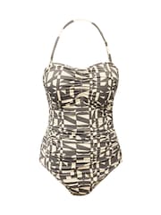 Seaspray Jaipur Gathered Bandeau Swimsuit - Изображение 7 7