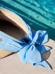 أزرق - قبعة كاب مفتوحة من تشكيلة Charlotte من Seaspray - Image 5 of 5