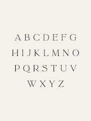 Personalised Birth Flower Initials Canvas Tote Bag by No Ordinary Gift - Image 3 of 4