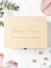 Personalised Couples Wedding Box by No Ordinary Gift - Image 1 of 2
