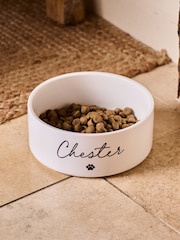 Personalised Paw Print Pet Bowl by No Ordinary Gift - Image 2 of 2