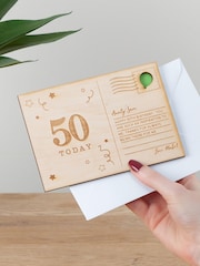 Personalised Big Birthday Postcard by No Ordinary Gift - Image 1 of 1