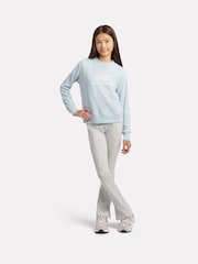 New Balance Blue FT Stacked Logo Crew Neck Sweat Top - Image 5 of 8