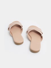 Yours Curve Faux Leather Mule Sandals - Bild 2 von 3