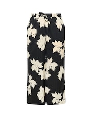 Yours Curve Black Wide Leg Trousers - Image 5 of 5