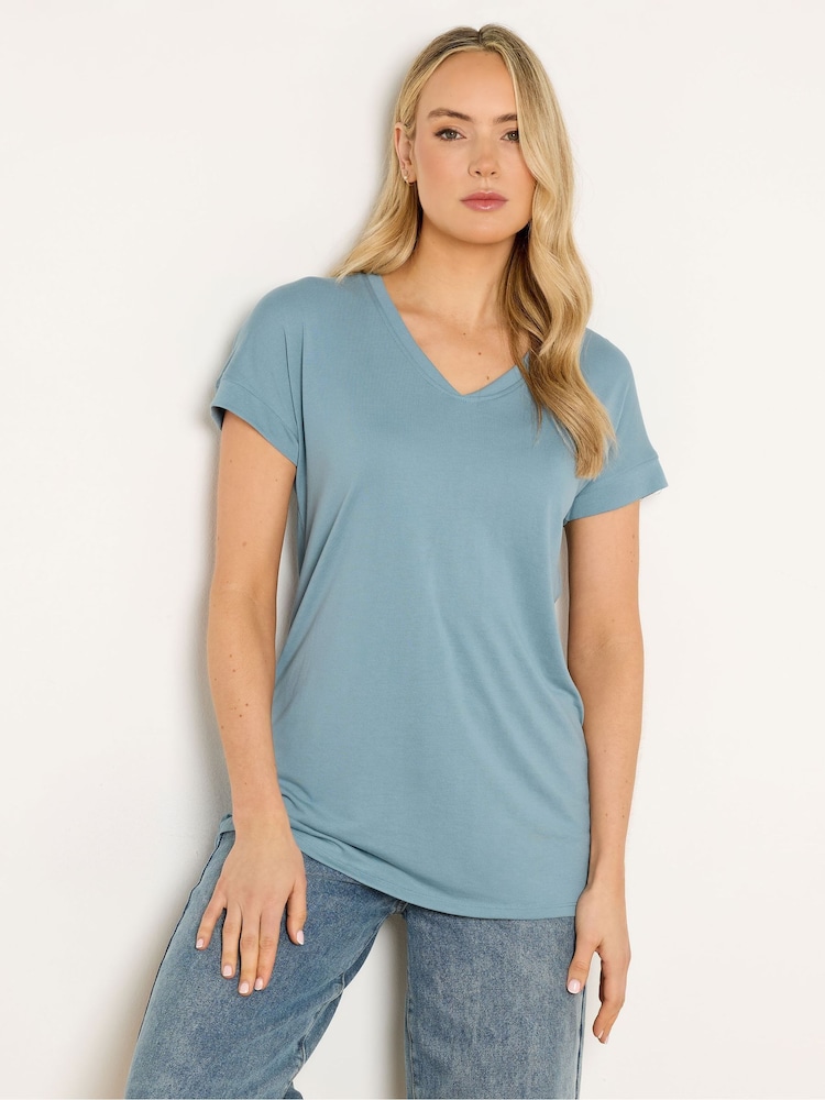 حزمة من 2 تيشرتات برقبة سبعة من Long Tall Sally - صورة 2 من 7 حزمة من 2 تيشرتات برقبة سبعة من Long Tall Sally - صورة 2 من 7