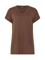 حزمة من 2 تيشرتات برقبة سبعة من Long Tall Sally - صورة 7 من 7