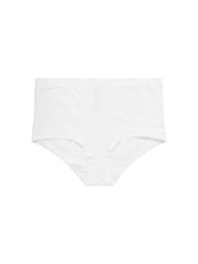 Yours Curve Black Heart Print Mono Full Briefs 5 Pack - Image 10 of 10