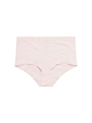 Yours Curve Black Heart Print Mono Full Briefs 5 Pack - Image 6 of 10