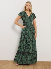 Long Tall Sally Black Button Through Maxi Dress - Image 2 of 5
