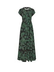 Long Tall Sally Black Button Through Maxi Dress - Image 5 of 5