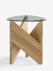 Wilson Oak Effect Side Table - Imagen 4 de 5