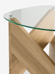 Wilson Oak Effect Side Table - Imagen 5 de 5