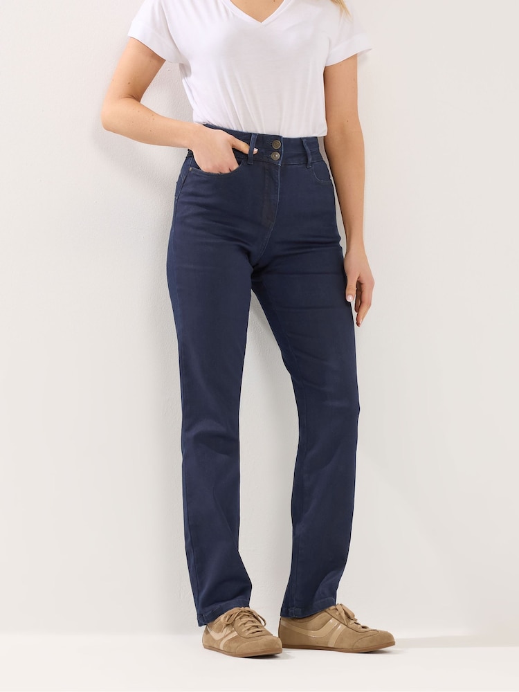 Long Tall Sally Blue Lift & Shape Slim Leg Jeans - Image 2 of 5
