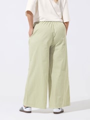 Yours Curve Green Limited Stripe Trousers - Image 3 of 5