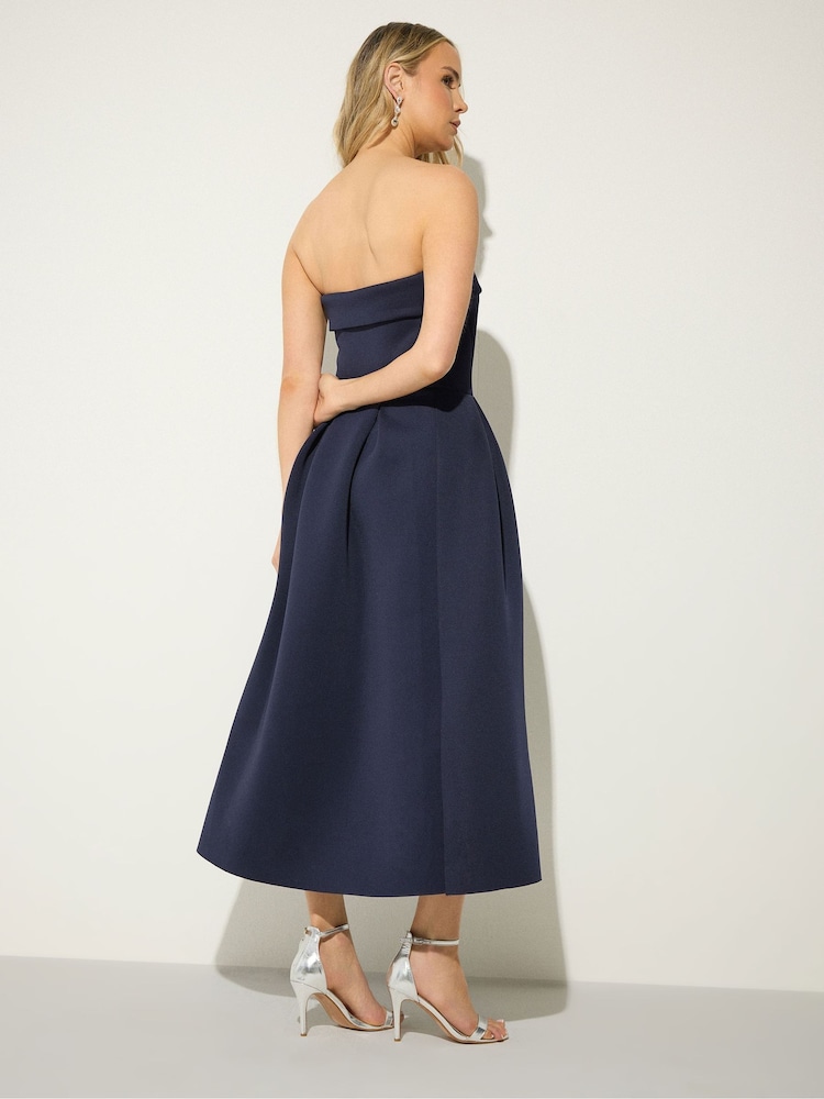 blue bardot dress Buy Long Tall Sally Pleated from Next USA Costume Size:XL Best PICC Dressing Ever Minis Bardot maxi dress navy dresses
