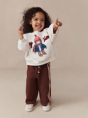 Cream Bear Crew Neck Sweatshirt (3mths-7yrs) - Image 2 of 9
