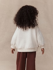 Cream Bear Crew Neck Sweatshirt (3mths-7yrs) - Image 6 of 9