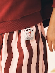 Red/Pink Peppa Pig Christmas Sweatshirt and Trousers Set (9mths-7yrs) - Image 3 of 3