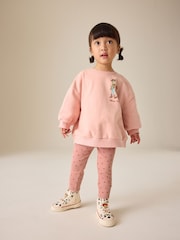 Pink Toy Story Sweatshirt and Leggings Set (3mths-7yrs) - Image 2 of 8