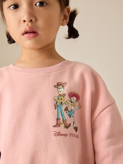 Pink Toy Story Sweatshirt and Leggings Set (3mths-7yrs) - Image 4 of 8