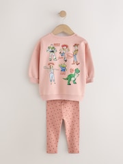 Pink Toy Story Sweatshirt and Leggings Set (3mths-7yrs) - Image 6 of 8