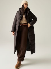 Regatta Brown Eloria Heavyweight Water Repellent Coat - Image 1 of 6