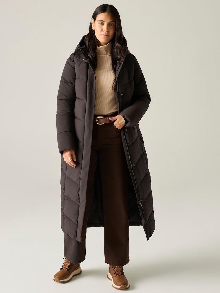 Regatta Brown Eloria Heavyweight Water Repellent Coat - Image 10 of 10