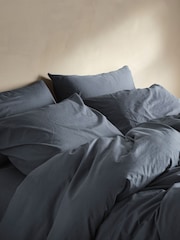 Paire de taies d'oreiller en coton décontracté Bedfolk - Image 1 sur 4