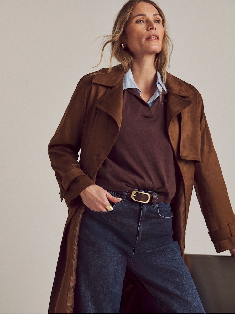 JD Williams Anthology Fine Knit Polo Shirt - Bild 4 von 4