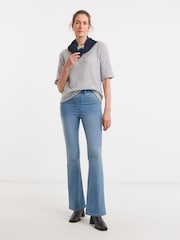 JD Williams Blue Bootcut Legging - Image 1 of 4