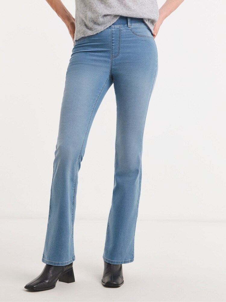 JD Williams Blue Bootcut Legging - Image 2 of 4