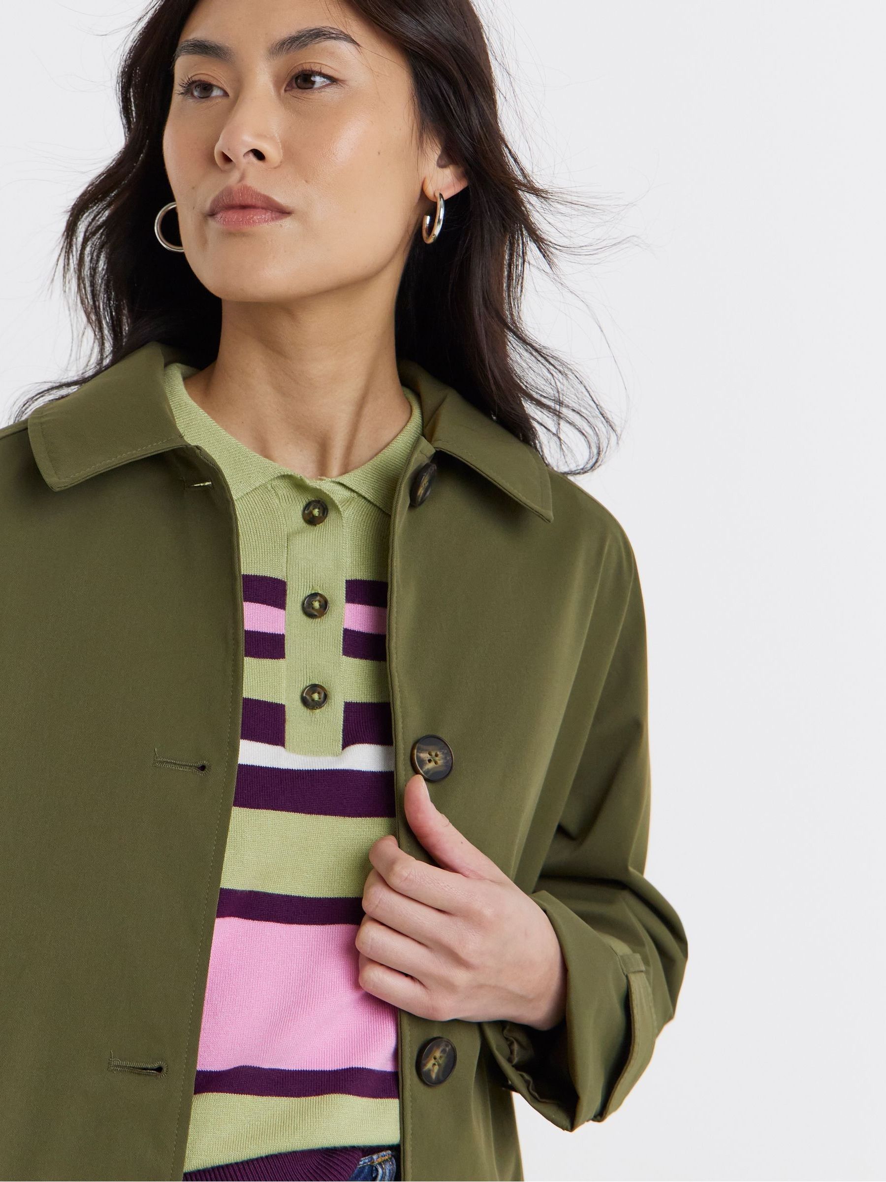 Buy JD Williams Green Car Coat from Next Canada