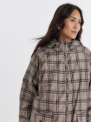 JD Williams Brown Light Weight Raincoat - Image 4 of 4