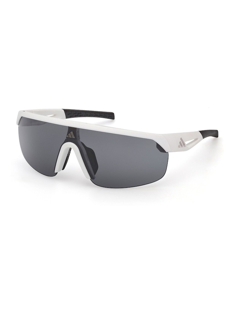 adidas White Sport Sunglasses - Image 1 of 8