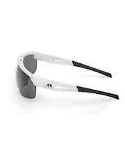 adidas White Sport Sunglasses - Image 4 of 8