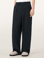 AllSaints Blue Conway Trousers - Image 4 of 6