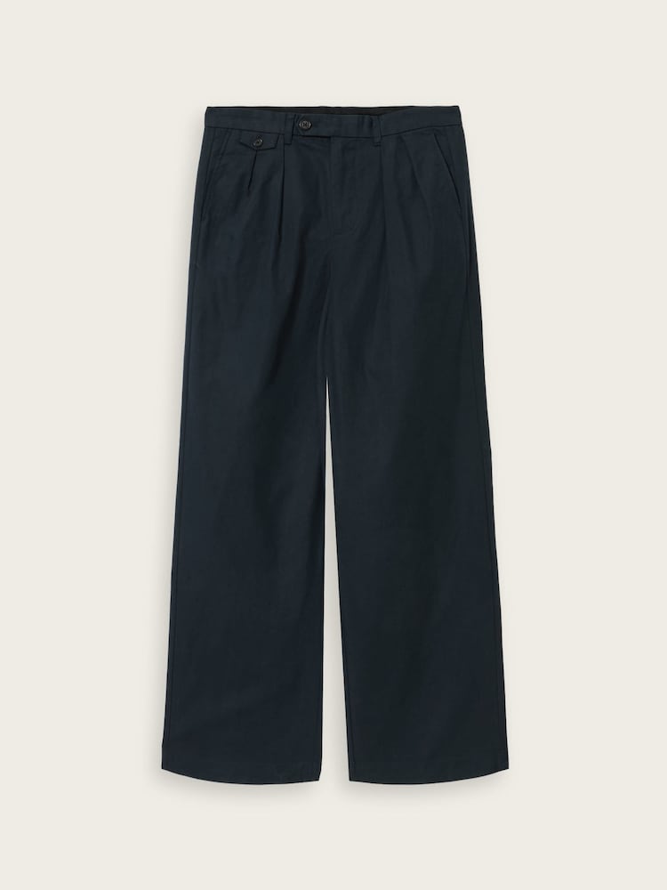 AllSaints Blue Conway Trousers - Image 6 of 6