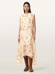 AllSaints White Tanner Dress - Image 2 of 5