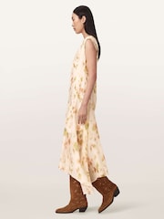 AllSaints White Tanner Dress - Image 4 of 5