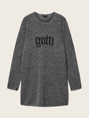 AllSaints Grey Deetz Dress - Image 6 of 6