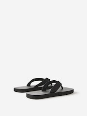 Cotton On Black Sporty Flip Flops - Image 3 of 4