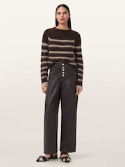 AllSaints Brown Tay Carpenter Jeans - Image 3 of 7