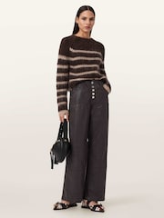 AllSaints Brown Tay Carpenter Jeans - Image 4 of 7