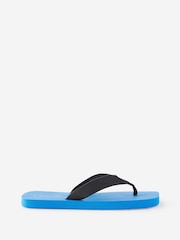 Cotton On Blue Sporty Flip Flops - Image 1 of 4