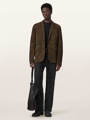 AllSaints Green Monet Blazer - Image 5 of 6