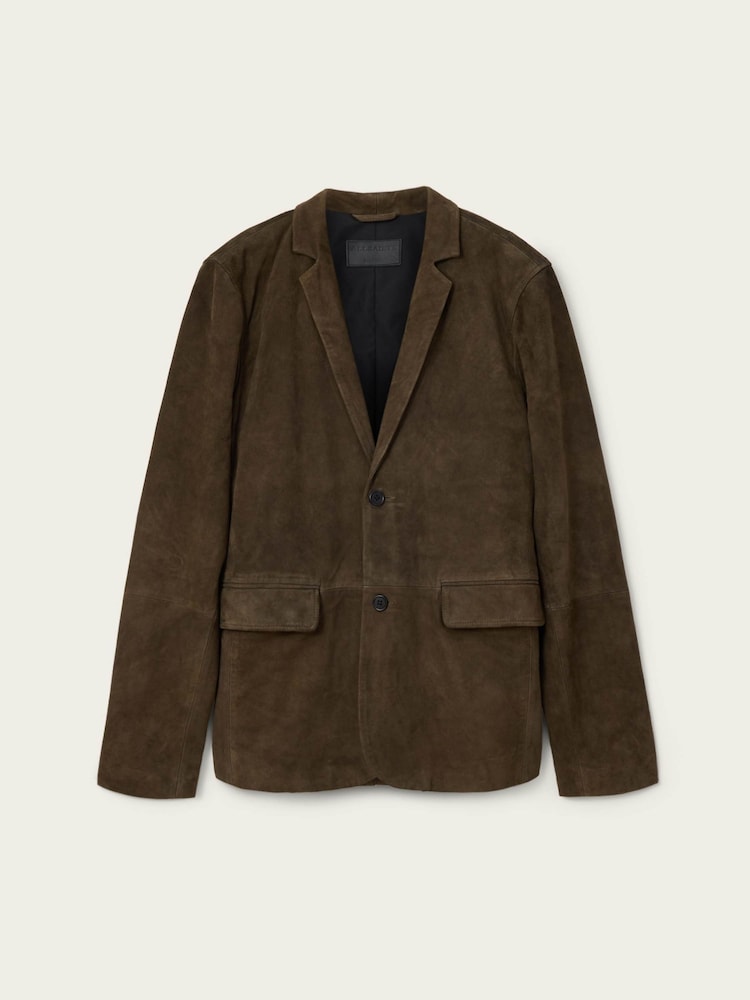 AllSaints Green Monet Blazer - Image 6 of 6