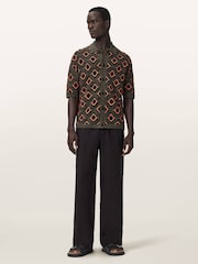 AllSaints Orange Morena Cardigan - Image 2 of 6