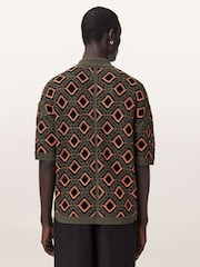 AllSaints Orange Morena Cardigan - Image 5 of 6